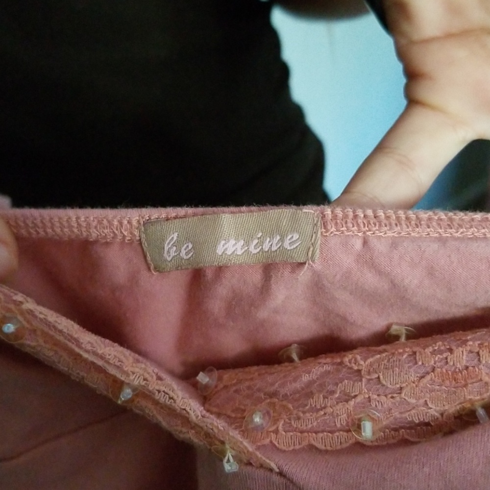 Pink Spaghetti Strap - Picture 3 of 5